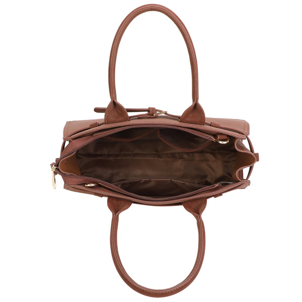 Borsa bauletto Mariella Burani in ecopelle scamosciata MB7106