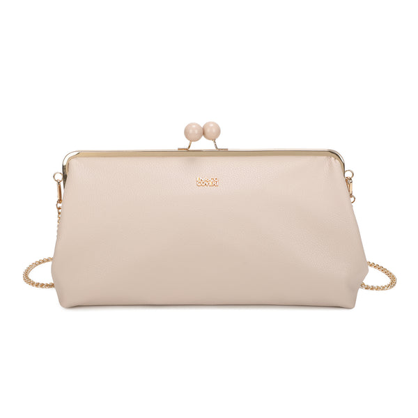 Borsa ecopelle maxi pochette con catena e chiusura a clic EC6270 Enrico Coveri