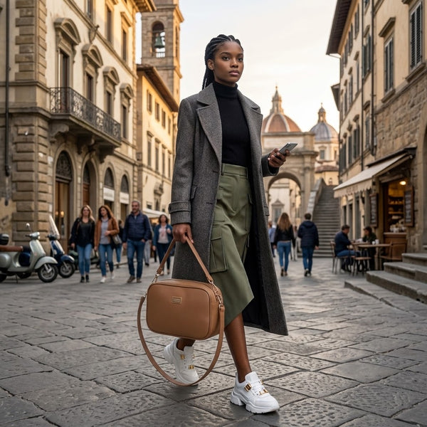 Maxi camera bag Mariella Burani a spalla MB8013