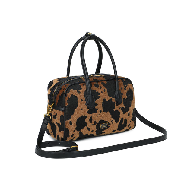 Bauletto in ecopelle muccata cavallino Mariella Burani MB057