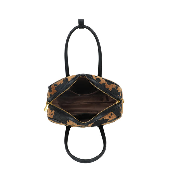 Bauletto in ecopelle muccata cavallino Mariella Burani MB057