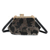 Pochette clutch Mariella Burani in ecopelliccia muccata MB060