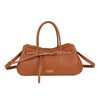 Borsa a mano con cintura decorativa e bordo in teddy Valentino Creations VA7084