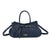Borsa a mano con cintura decorativa e bordo in teddy Valentino Creations VA7084