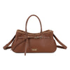 Borsa a mano con cintura decorativa e bordo in teddy Valentino Creations VA7084