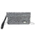 Borsa pochette gioiello con strass e chiusura a pergamena VC9001