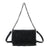 Borsa a tracolla in ecopelle liscia con frange e lustrini Mariella Burani MB5005
