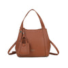 Borsa bauletto in ecopelle martellata con charm minibag Mariella Burani MB036