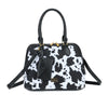 Borsa bauletto in ecopelle effetto muccato Mariella Burani con postina MB056