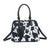Borsa bauletto in ecopelle effetto muccato Mariella Burani con postina MB056