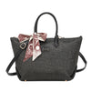 Borsa shopper in rafia ed ecopelle Mariella Burani MB6311