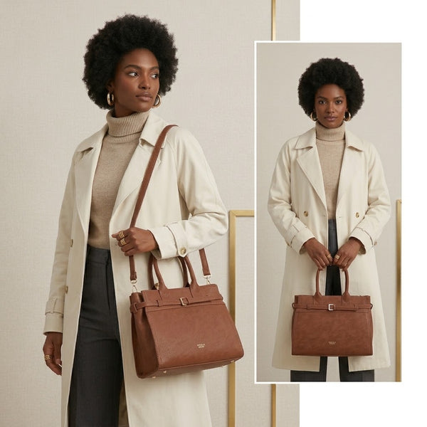 Borsa bauletto Mariella Burani in ecopelle scamosciata MB7106