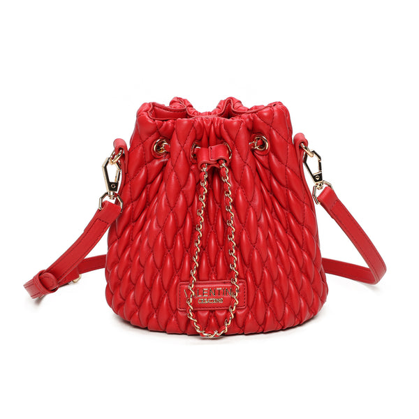 Secchiello in ecopelle matelassè Valentino Creations VC527