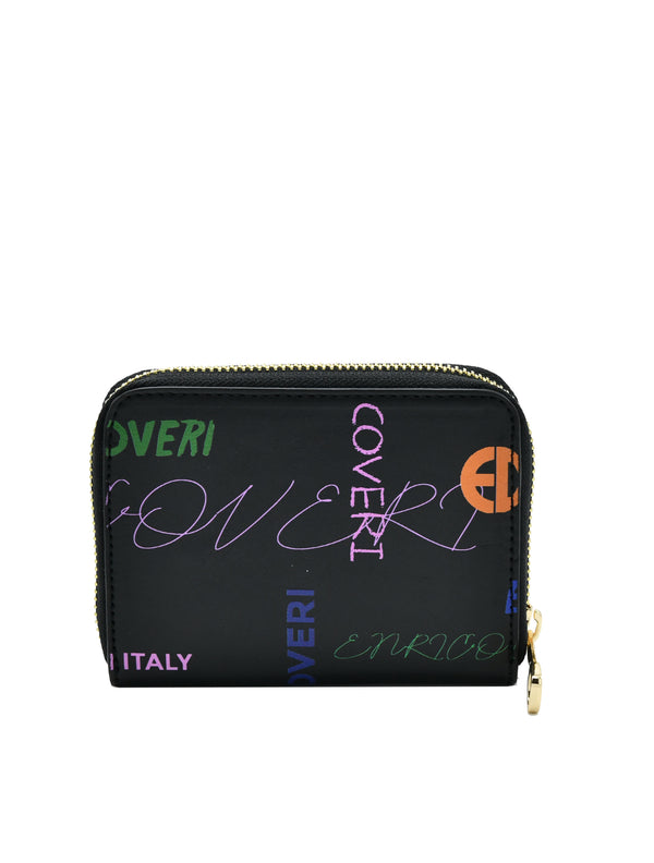 Portafoglio piccolo in pelle Enrico Coveri EC113F