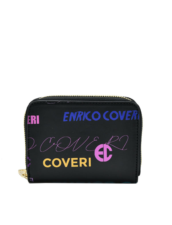 Portafoglio piccolo in pelle Enrico Coveri EC113F