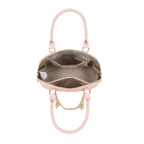 Borsa bauletto in ecopelle con charms e borchie Mariella Burani MB7064