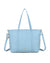 Borsa spalla shopper in ecopelle con borchie laterali Mariella Burani MB710