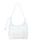 Borsa a spalla shopper in ecopelle Mariella Burani con frange MB714