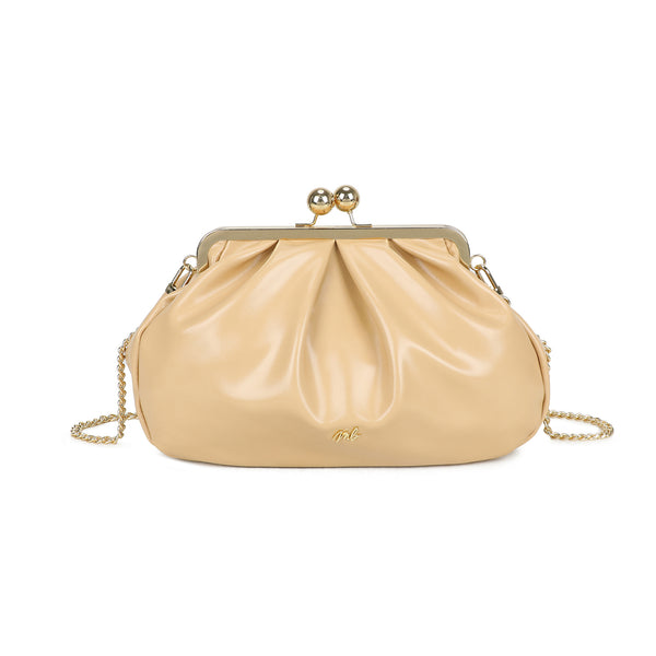 Borsa cupcake pochette in ecopelle Mariella Burani con chiusura a scatto MB6318