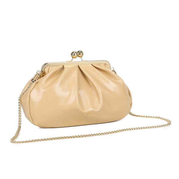 Borsa cupcake pochette in ecopelle Mariella Burani con chiusura a scatto MB6318