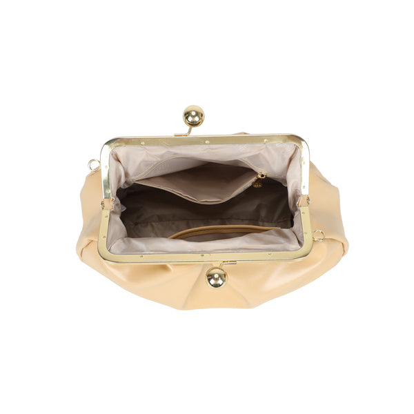 Borsa cupcake pochette in ecopelle Mariella Burani con chiusura a scatto MB6318