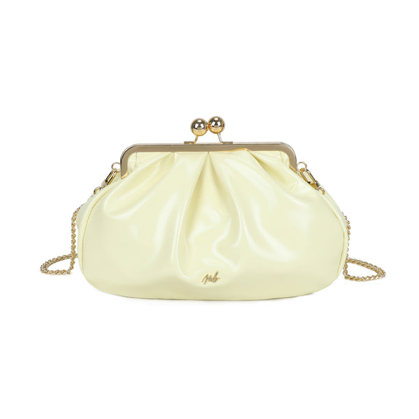 Borsa cupcake pochette in ecopelle Mariella Burani con chiusura a scatto MB6318