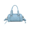 Borsa bauletto in ecopelle effetto vintage con frange Mariella Burani MB717