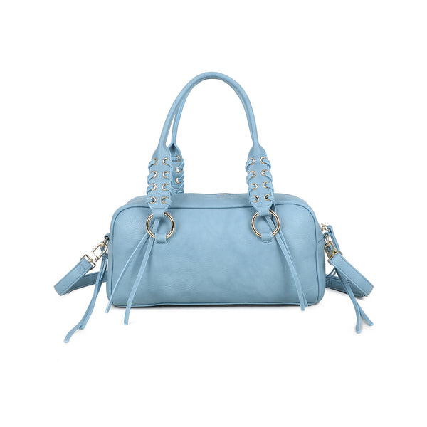 Borsa bauletto in ecopelle effetto vintage con frange Mariella Burani MB717
