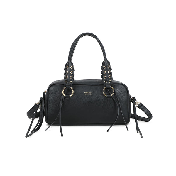 Borsa bauletto in ecopelle effetto vintage con frange Mariella Burani MB717