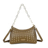 Borsetta in ecopelle Valentino Creations con manico a catena e borchie VC626