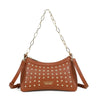 Borsetta in ecopelle Valentino Creations con manico a catena e borchie VC626