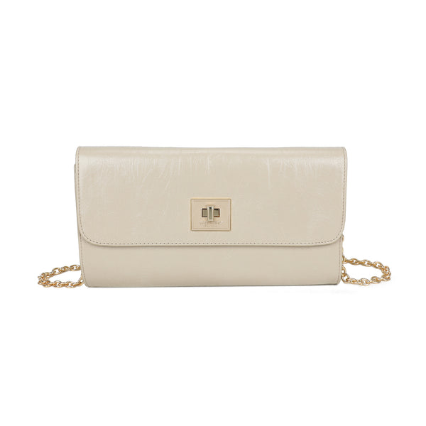 Pochette in ecopelle grande con patta Valentino Creations VC525