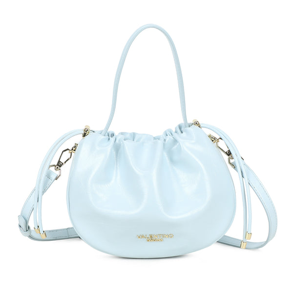 Borsa in ecopelle lucida Valentino Creations con chiusura a coulisse VC524