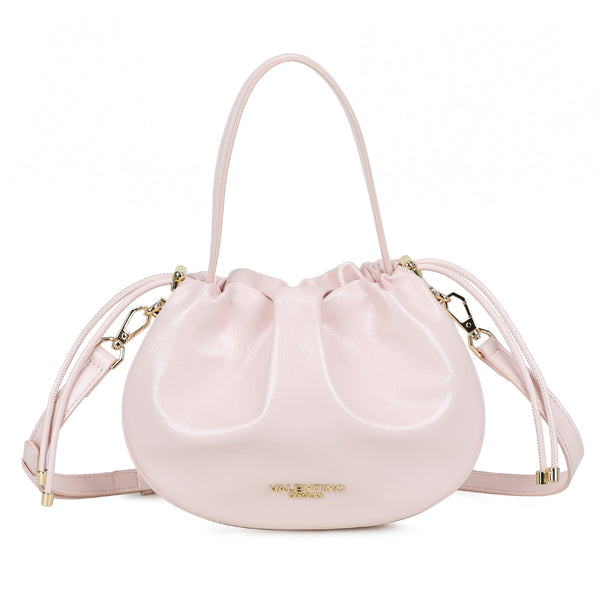 Borsa in ecopelle lucida Valentino Creations con chiusura a coulisse VC524