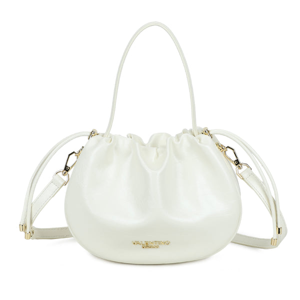 Borsa in ecopelle lucida Valentino Creations con chiusura a coulisse VC524