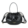 Borsa in ecopelle lucida Valentino Creations con chiusura a coulisse VC524